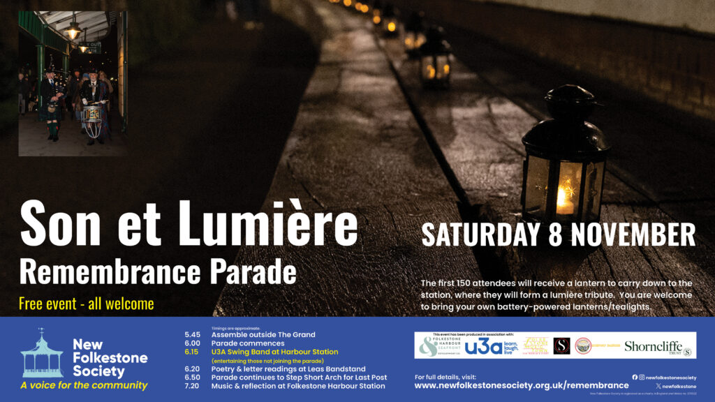 Poster for Son et Lumiere Remembrance Parade